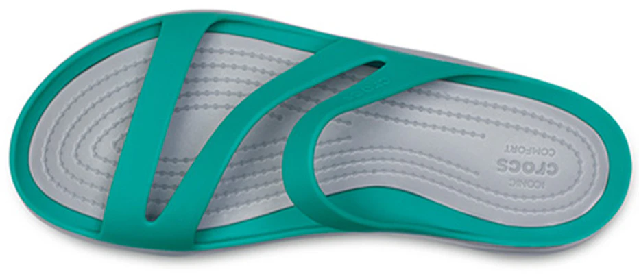 (Women) Crocs Swiftwater Sandal 'Lake Blue White' 203998-3O2 Purchase (Women) Crocs Swiftwater Sandal 'Lake Blue White' 203998-3O2