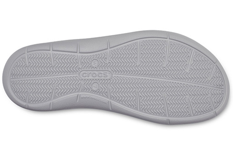 Sizing (Women) Crocs Swiftwater Sandal 'Lake Blue White' 203998-3O2
