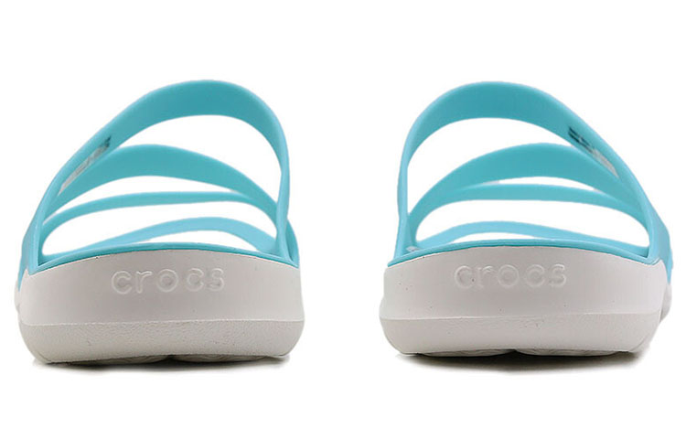 Lookbook (W) Sandal Crocs Swiftwater 'Biru Muda' 203998-4DY