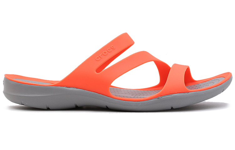 Order (Women) Crocs Swiftwater Sandal 'Orange' 203998-6PK