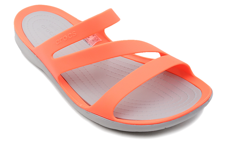 Lookbook (Women) Crocs Swiftwater Sandal 'Orange' 203998-6PK