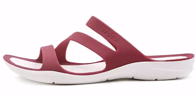 (Women) Crocs Swiftwater Sandal 'Pomegranate' 203998-6D7 (Women) Crocs Swiftwater Sandal 'Pomegranate' 203998-6D7