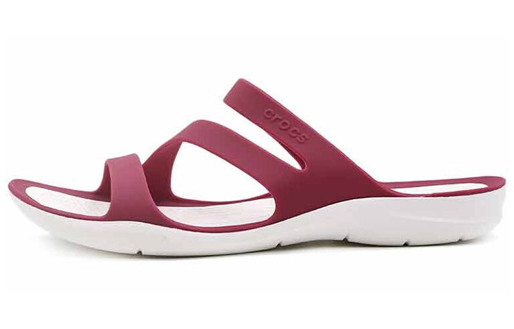 (Women) Crocs Swiftwater Sandal 'Pomegranate' 203998-6D7