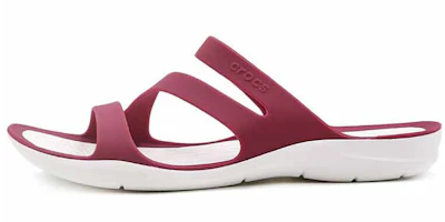 (Women) Crocs Swiftwater Sandal 'Pomegranate' 203998-6D7 (Women) Crocs Swiftwater Sandal 'Pomegranate' 203998-6D7