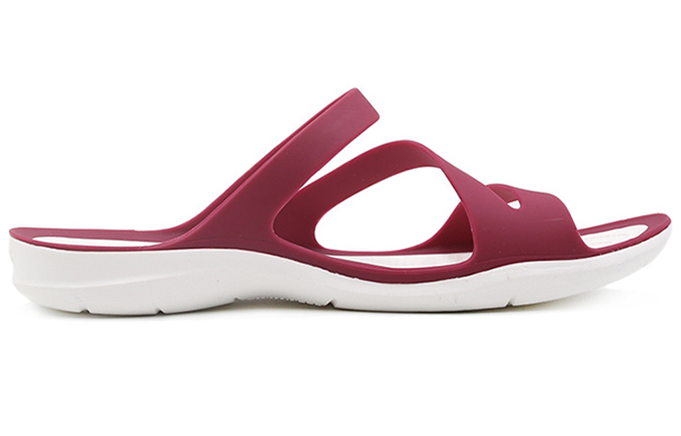 Order (Women) Crocs Swiftwater Sandal 'Pomegranate' 203998-6D7