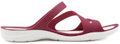 Order (Women) Crocs Swiftwater Sandal 'Pomegranate' 203998-6D7