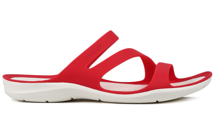 Order (Women) Crocs Swiftwater Sandal 'Red' 203998-6EW