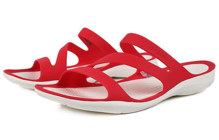 Lookbook (Women) Crocs Swiftwater Sandal 'Red' 203998-6EW