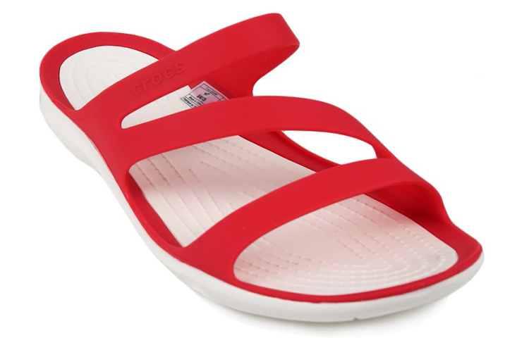 Shop (Women) Crocs Swiftwater Sandal 'Red' 203998-6EW