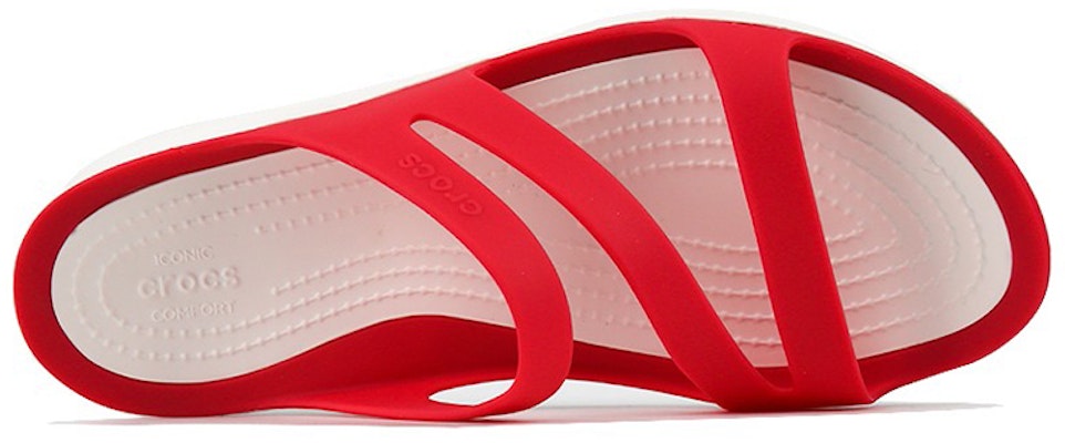 (Women) Crocs Swiftwater Sandal 'Red' 203998-6EW Purchase (Women) Crocs Swiftwater Sandal 'Red' 203998-6EW