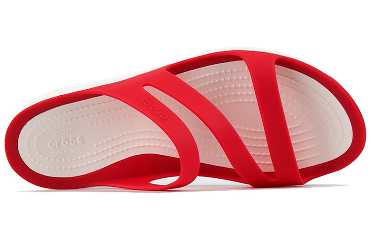 Purchase (Women) Crocs Swiftwater Sandal 'Red' 203998-6EW