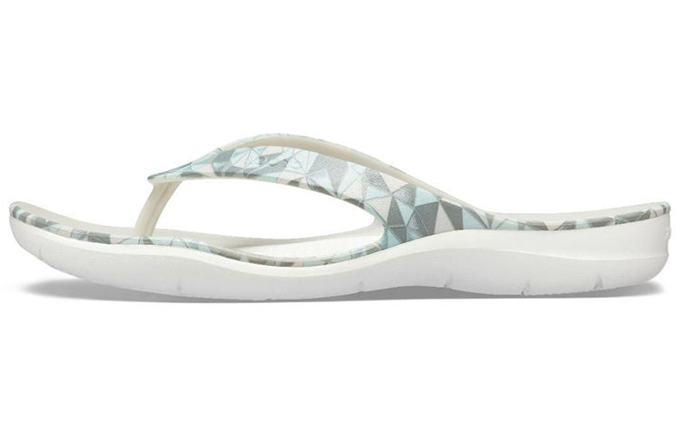 (Women) Crocs Swiftwater Sandal 'White Blue' 205877-98U