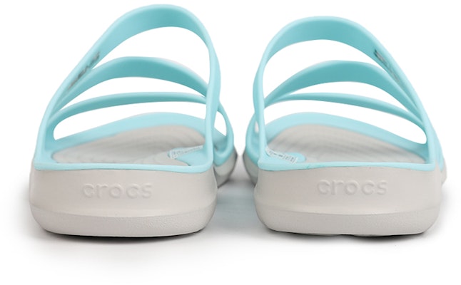 (Women) Crocs Swiftwater Sports slippers 'Blue White' 203998-4CV Lookbook (Women) Crocs Swiftwater Sports slippers 'Blue White' 203998-4CV