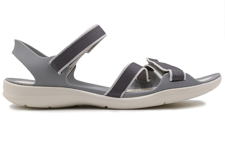 Order Crocs Swifwater Webbing 激浪編織 潮流休閒涼鞋 女款 煙灰