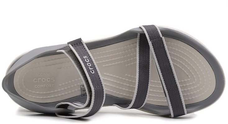 (W) Crocs Swiftwater Webbing 'Gris Humo' 204804-0CT Lookbook (W) Crocs Swiftwater Webbing 'Gris Humo' 204804-0CT
