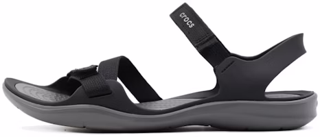 (Women) Crocs Swiftwater Webbing Sandal 'Black' 204804-001 (Women) Crocs Swiftwater Webbing Sandal 'Black' 204804-001