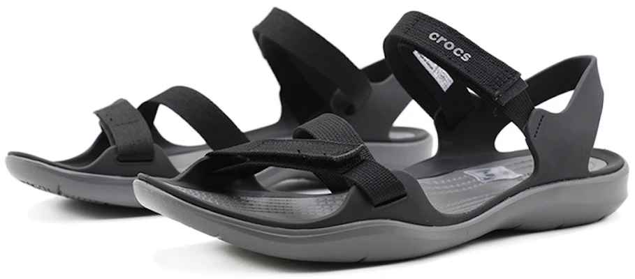 Crocs Swifwater Webbing 激浪編織帶 戶外休閒涼鞋 女款 黑 Order Crocs Swifwater Webbing 激浪編織帶 戶外休閒涼鞋 女款 黑