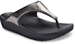 Lookbook (Women) Crocs Thick Sole Black Copper Flip-Flops 205604-0FG