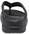 (Women) Crocs Thick Sole Black Slippers 206919-001