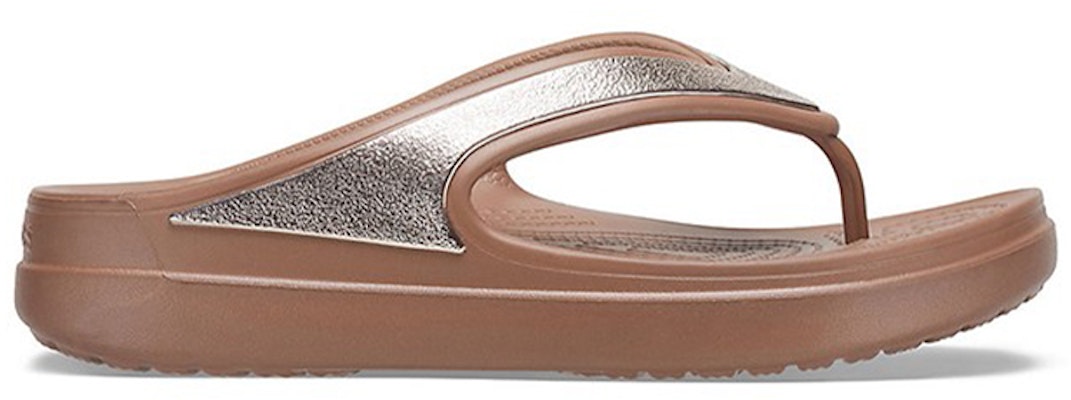 (Women) Crocs Thick Sole Copper Slippers 206919-854 Order (Women) Crocs Thick Sole Copper Slippers 206919-854