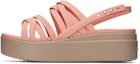 Buy (Women) Crocs Thick Sole Cozy Fashion Sports Pink Sandals 206751-6RL