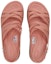 Shop (Women) Crocs Thick Sole Cozy Fashion Sports Pink Sandals 206751-6RL