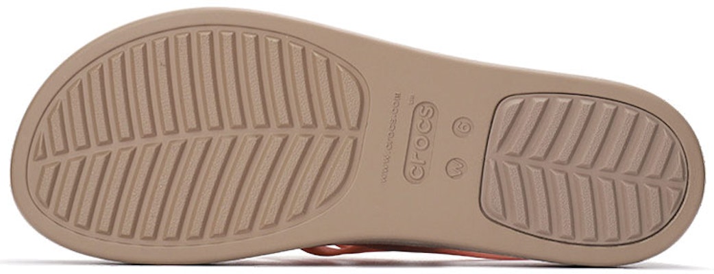 (Women) Crocs Thick Sole Cozy Fashion Sports Pink Sandals 206751-6RL Details for (Women) Crocs Thick Sole Cozy Fashion Sports Pink Sandals 206751-6RL