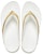 (Women) Crocs Thick Sole White Gold Slippers 'White Gold' 206919-100