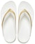 Purchase (Women) Crocs Thick Sole White Gold Slippers 'White Gold' 206919-100