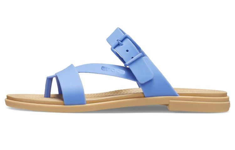 (Women) Crocs Tulum 'Light Blue & Brown' 206108-4RX