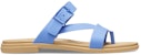 (W) Crocs Tulum 'Biru Muda & Coklat' 206108-4RX