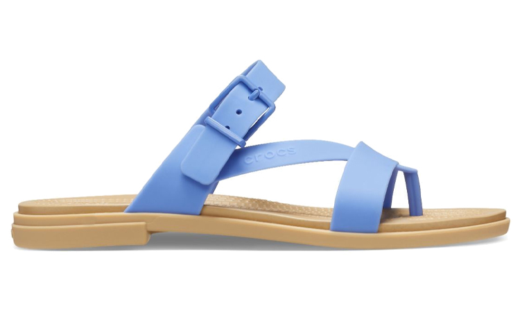 Order (W) Crocs Tulum 'Biru Muda & Cokelat' 206108-4RX