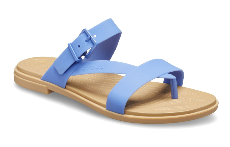 Lookbook (W) Crocs Tulum 'Biru Muda & Cokelat' 206108-4RX