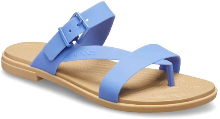 (W) Crocs Tulum 'Biru Muda & Cokelat' 206108-4RX Lookbook (W) Crocs Tulum 'Biru Muda & Cokelat' 206108-4RX