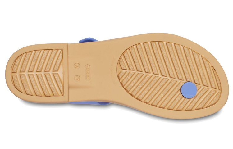 Details for (W) Crocs Tulum 'Biru Muda & Cokelat' 206108-4RX