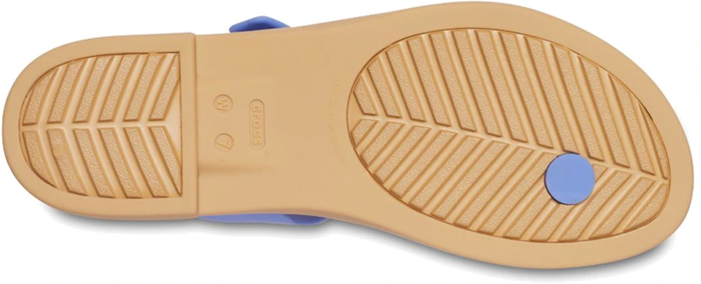 (W) Crocs Tulum 'Biru Muda & Cokelat' 206108-4RX Details for (W) Crocs Tulum 'Biru Muda & Cokelat' 206108-4RX