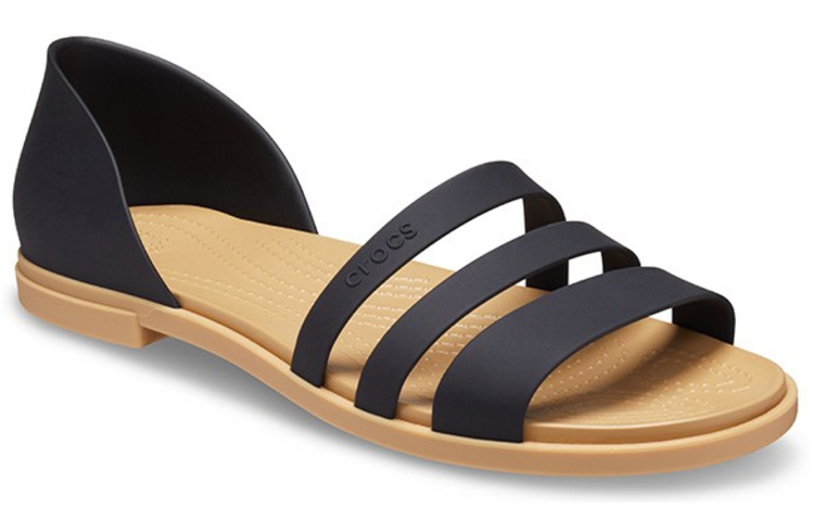 Order (W) Sandalias Planas Crocs Tulum 'Negro' 206109-00W