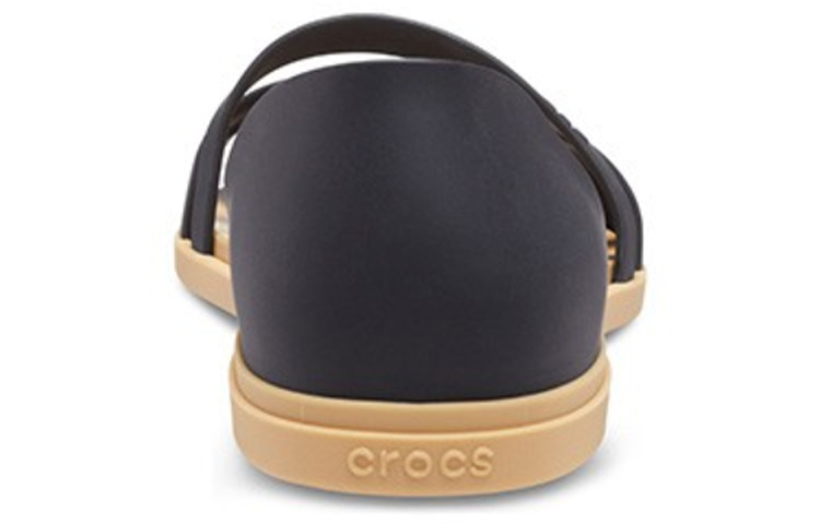 Lookbook (W) Sandalias Planas Crocs Tulum 'Negro' 206109-00W
