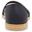 Lookbook (W) Sandal Rata Crocs Tulum 'Hitam' 206109-00W