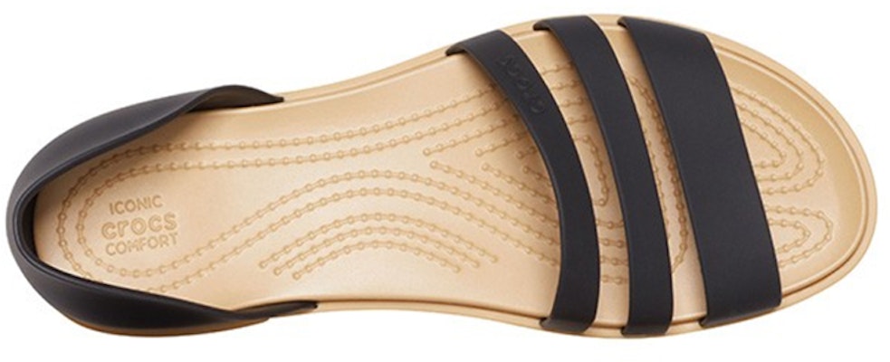 (W) Sandal Rata Crocs Tulum 'Hitam' 206109-00W Shop (W) Sandal Rata Crocs Tulum 'Hitam' 206109-00W