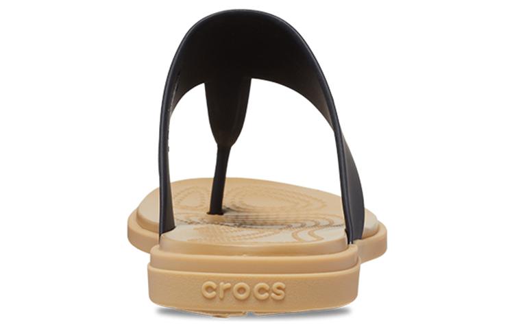 Purchase (W) Sandalias Crocs Tulum Flip 'Negro'. 206752-00W
