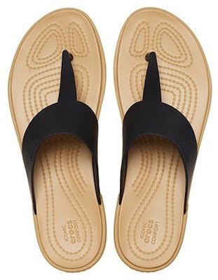 (W) Crocs Tulum Flip 'Hitam' 206752-00W Shop (W) Crocs Tulum Flip 'Hitam' 206752-00W