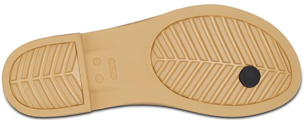 (W) Crocs Tulum Flip 'Hitam' 206752-00W Details for (W) Crocs Tulum Flip 'Hitam' 206752-00W