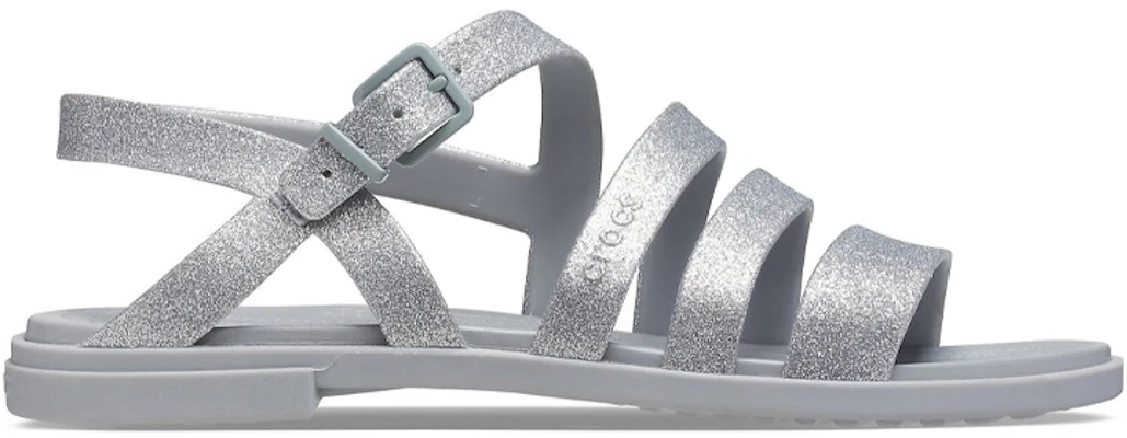 (W) Sandal Crocs Tulum 'Glitter Silver' 206737-0IC Order (W) Sandal Crocs Tulum 'Glitter Silver' 206737-0IC