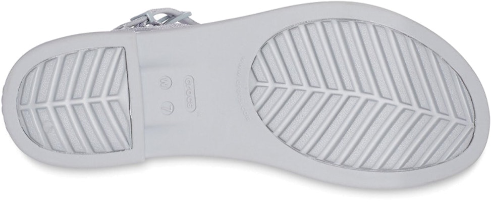 (W) Crocs Tulum Sandal 'Perak Berkilau' 206737-0IC Details for (W) Crocs Tulum Sandal 'Perak Berkilau' 206737-0IC