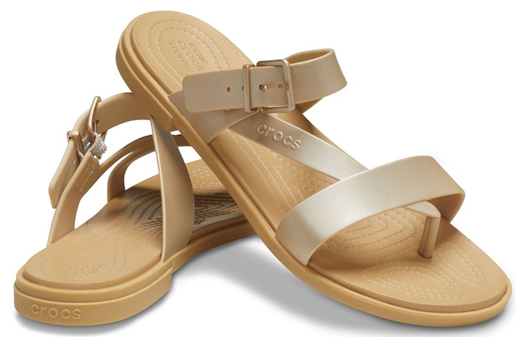 Shop (W) Sandal Crocs Tulum 'Cokelat Muda' 207201-99P