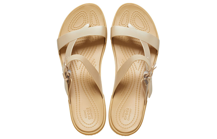Purchase (W) Sandal Crocs Tulum 'Cokelat Muda' 207201-99P
