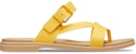 (W) Sandal Crocs Tulum 'Kuning Coklat' 206108-75Q