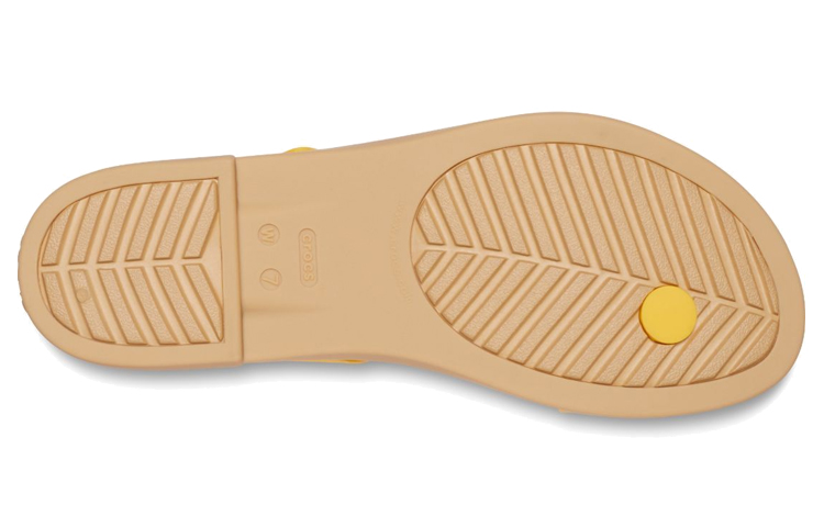 Details for (W) Crocs Tulum Sandale ''Gelb Braun'' 206108-75Q