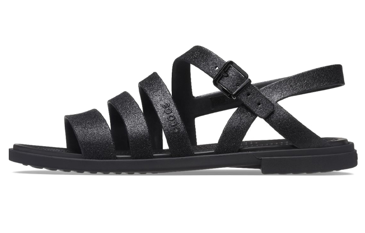 (Women) Crocs Tulum sandals 'All Black' 206737-0L9